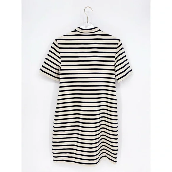 Marc Jacobs Navy and White Striped Nautical Dress with pockets! - Picture 8 of 10